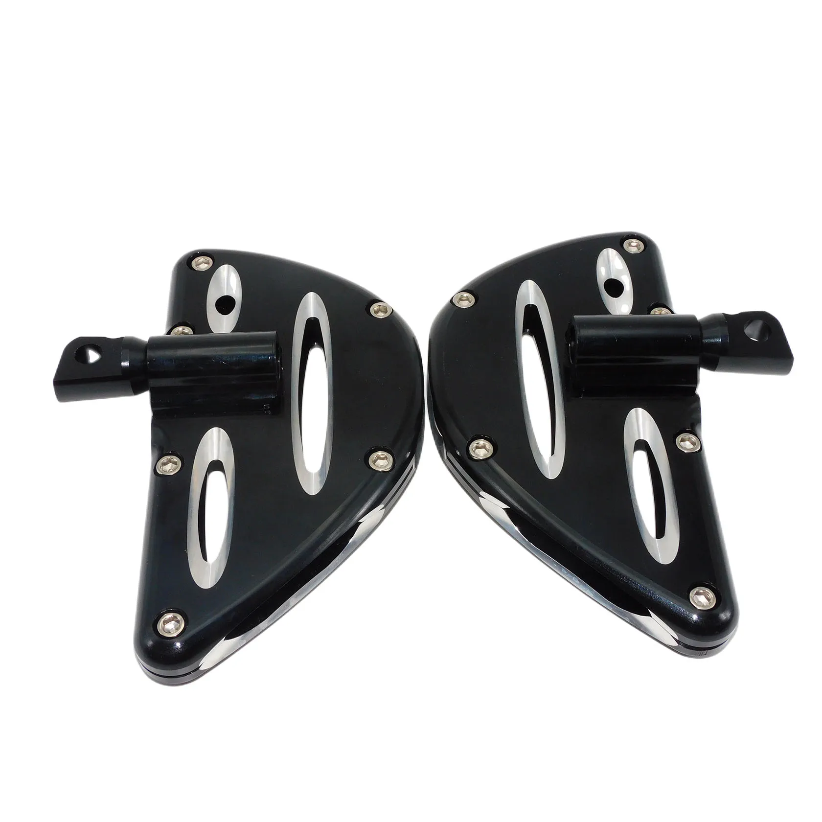 Фото Подножки для пассажира мотоцикла, подножки для Harley Sportster XL883 Touring Electra Street Glide Road King Dyna №3