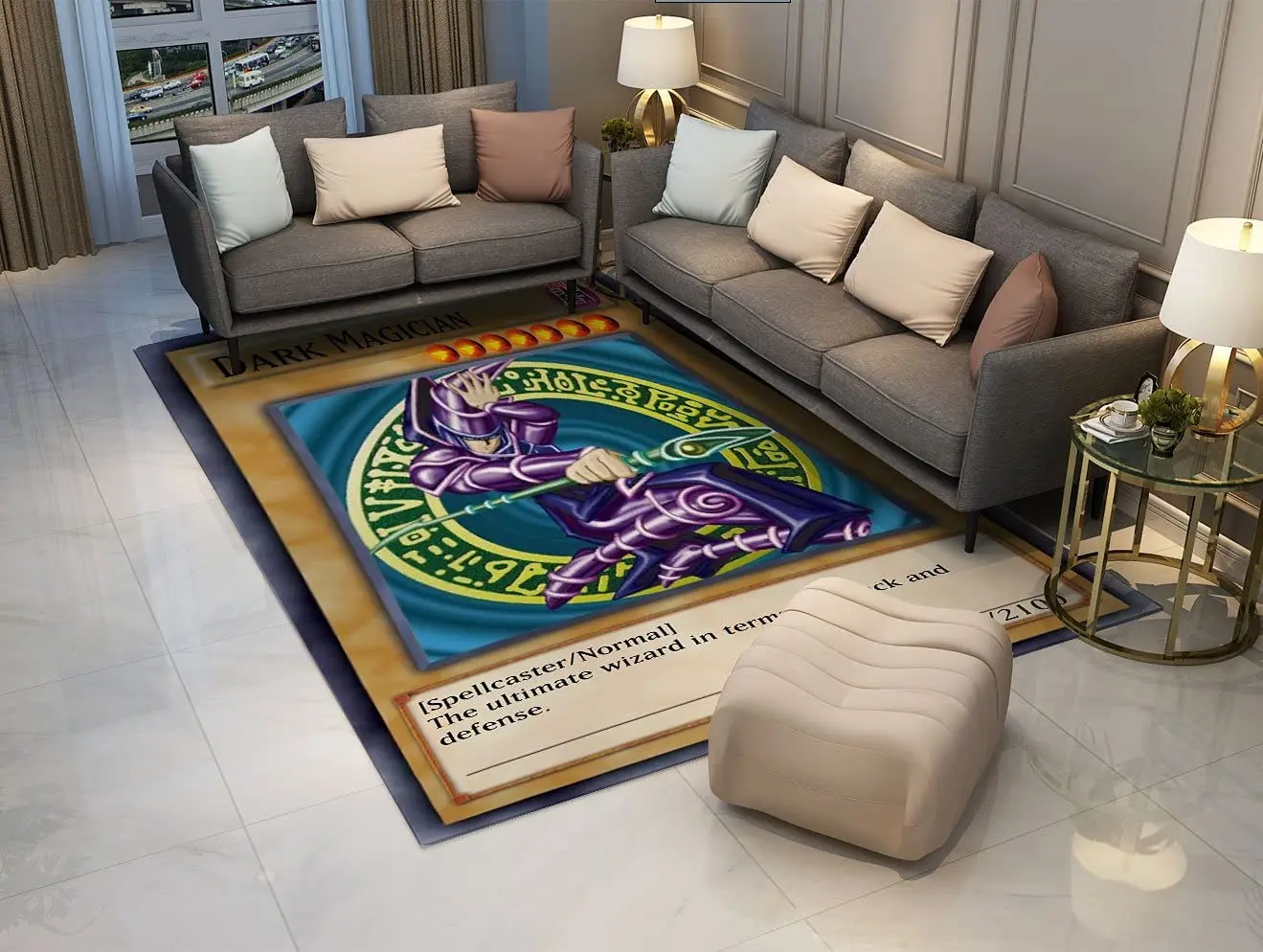 Декоративный аниме-ковер для детской комнаты в стиле аниме |