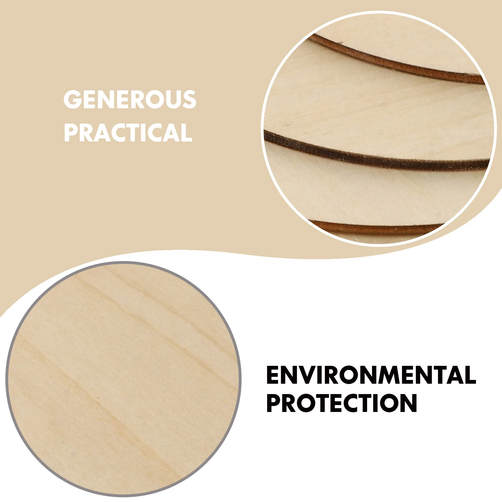 5 шт. круглые деревянные чипсы круги знаки украшение простые ломтики материалы