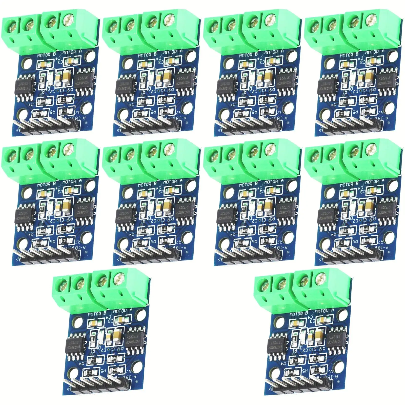 

Durable Stepper Motor Dual L9110S Electrical Equipment H-Bridge Motor Driver Stepper Motor 2.5-12V Accessories