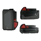 Литий-ионный аккумулятор dawupine, пластиковый чехол, защитная печатная плата для зарядки Milwaukee M18, 18 В, 3 Ач, 6 Ач, 9 Ач, наклейка, печатная плата, корпус