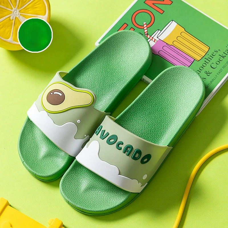 Home Slippers for Women Summer Shoes Couples Casual Flats Non-slip Bathroom Slides Woman Beach Slipper Flip Flops Footwear