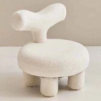 creative dressing table chair modern low children nordic wood chair makeup small design mobili soggiorno household furniture