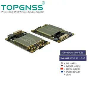 TOP982 Positioning  Heading GFull Frequency RTK High Precision GNSS Module PPS GPS GLONASS GALILEO L1 L2 L5 Antenna Receiver