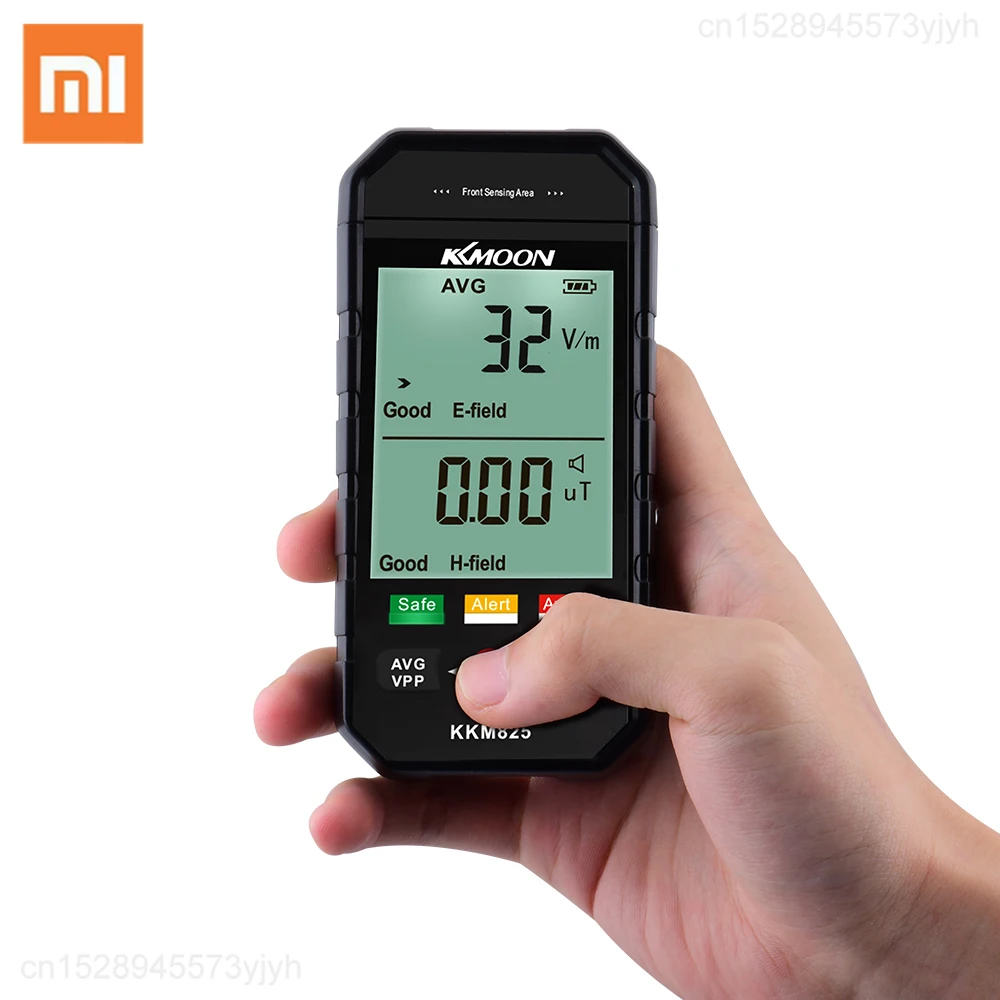 

Детектор электромагнитного излучения Xiaomi KKMOON KKM825, Электрический полевой тестер, магнитное поле, радио, звуковая сигнализация, измеритель э...