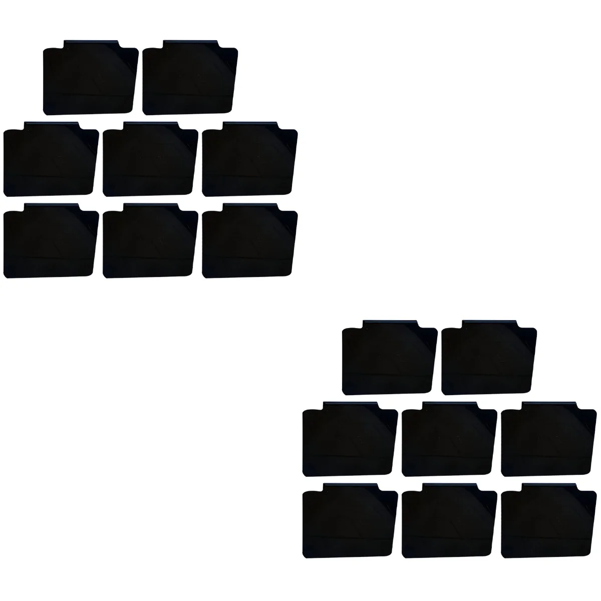 

16 pcs Erasable Fruits Vegetable Price Tag Label Rack Display Stand Price Boards