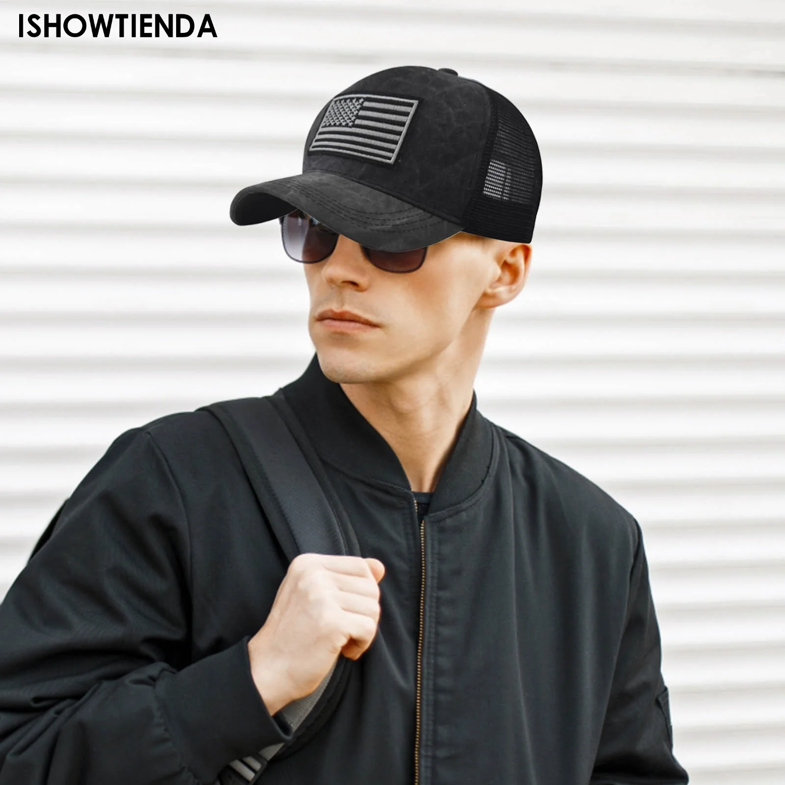 

1 PCS Unisex Cap Casual Plain Mesh Baseball Cap Adjustable Snapback Hats For Women Men Hip Hop Trucker Cap Streetwear Dad Hat