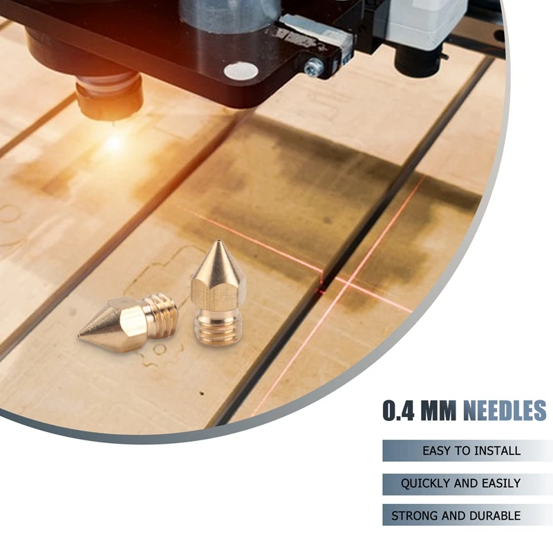 Комплект насадок и чистящих инструментов для 3D-принтера 0 4 мм Mk8 иглы 1 упаковка