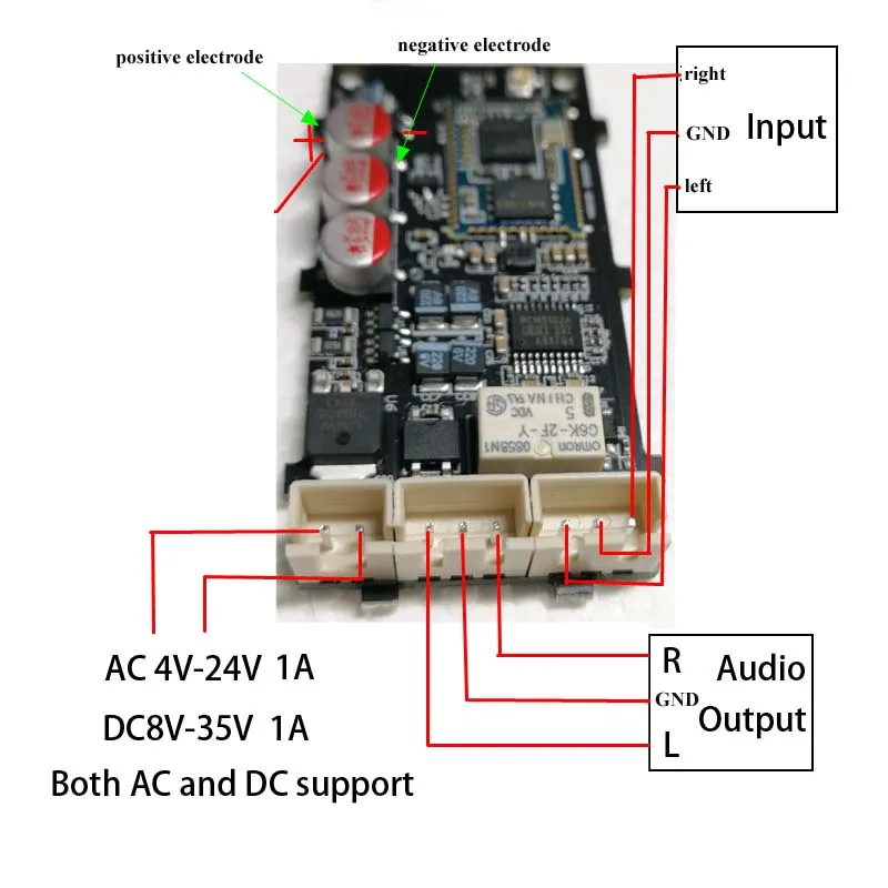 Nvarcher QCC5125/QCC3034 Bluetooth 5 0 Плата декодера APTX HD декодер не допускающий потерь ресивер
