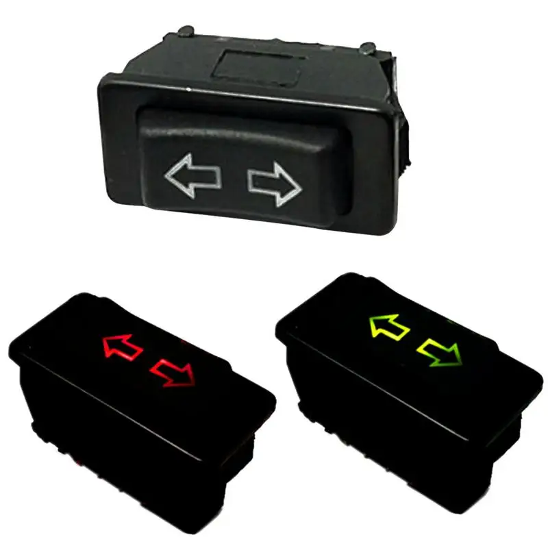 

1Pcs DC 12V / 24V 20A Car Window Lifter Switch With Lamp 5 Pin Power Window Switch For Car Button Switch Accessories Universal