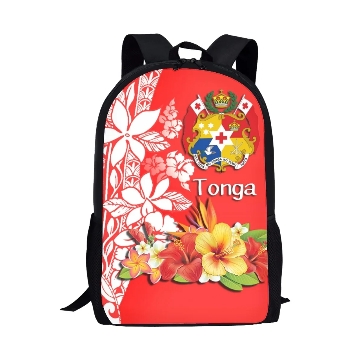 Tonga Tribal Polynesia Pattern School Bags for Kids Girls Casual Backpack Back to School Orthopedic Children Book Bags Mochila
