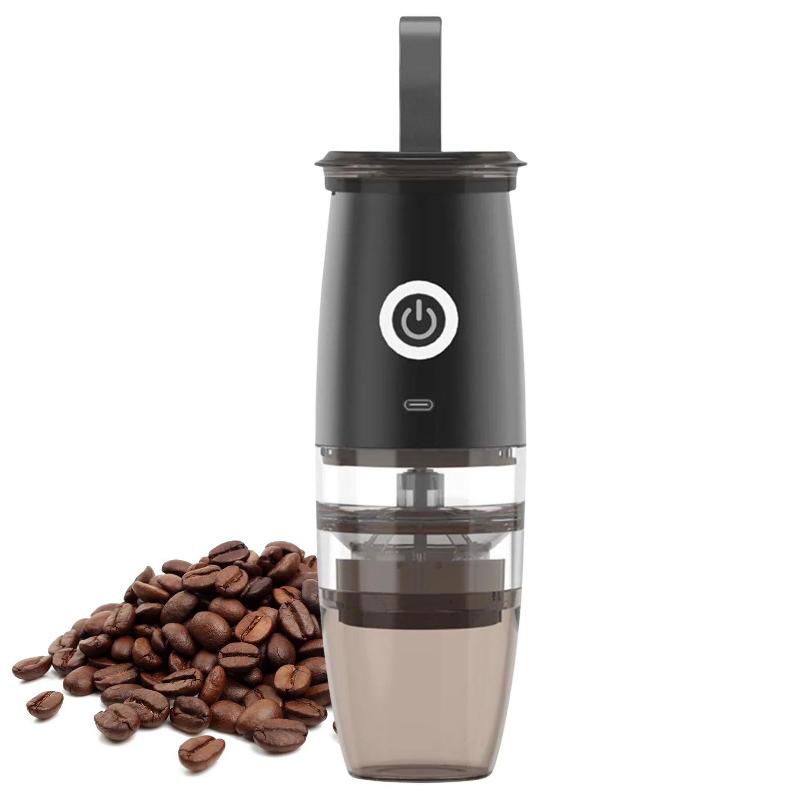 

Portable Coffee Bean Grinder 2-In-1 Coffee Grinders Burr Coffee Grinder 3 Types Espresso Coffee Grinder With 5 Fine/Coarse