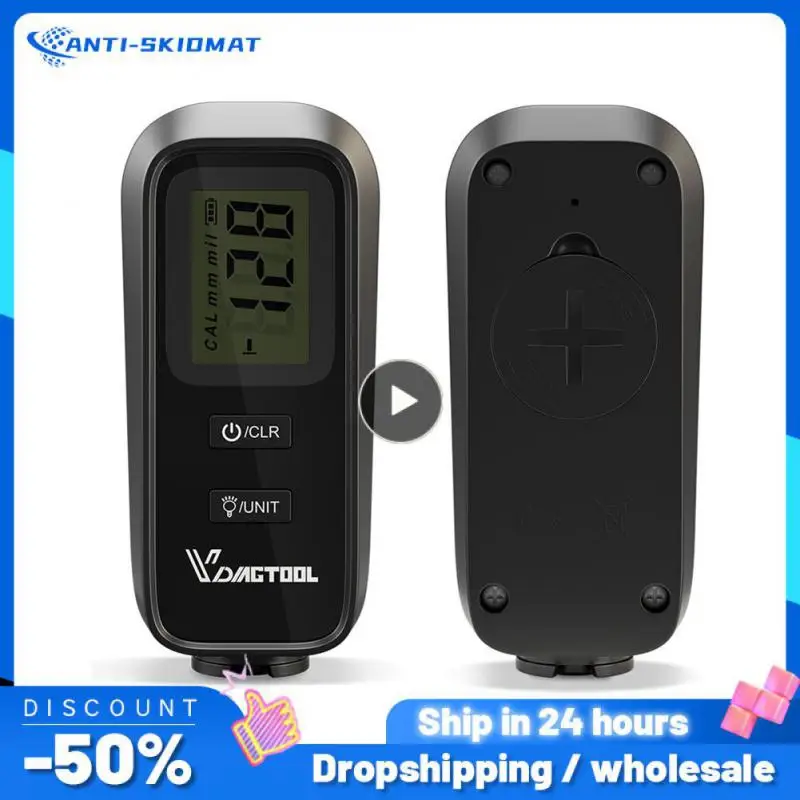 

Датчик толщины покрытия Vdiagtool, ручной автомобильный измеритель толщины пленки