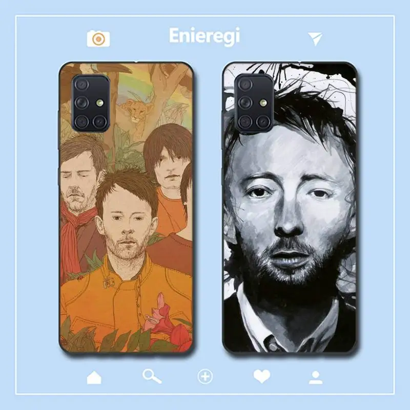 

Radiohead Thom Yorke Phone Case for Samsung A51 A30s A52 A71 A12 for Huawei Honor 10i for OPPO vivo Y11 cover