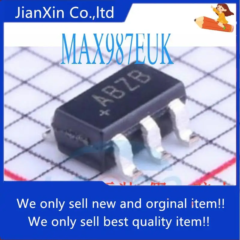 10 шт. Оригинальный Новый MAX987EUK + T MAX987EUK SOT-23-5 Silkscreen ABZB