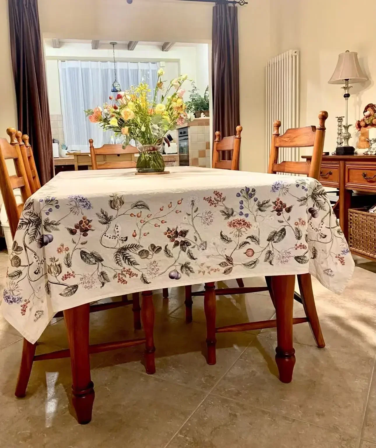 Nappe de Poulet Durable Matériel PE Décoration ixdɺnniversaire Optique Rectangulaire pour les Fêtes