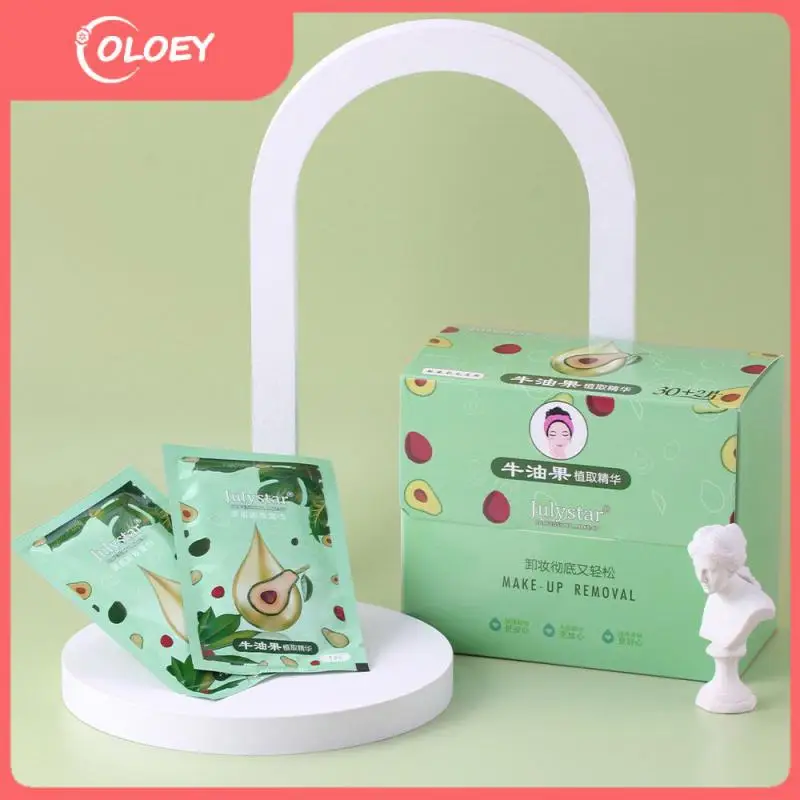 

Single Piece Separate Packaging Cleaning Wipes /box No Alcohol Makeup Remover Skin Care Portable Disposable Makeup Removal Wipes
