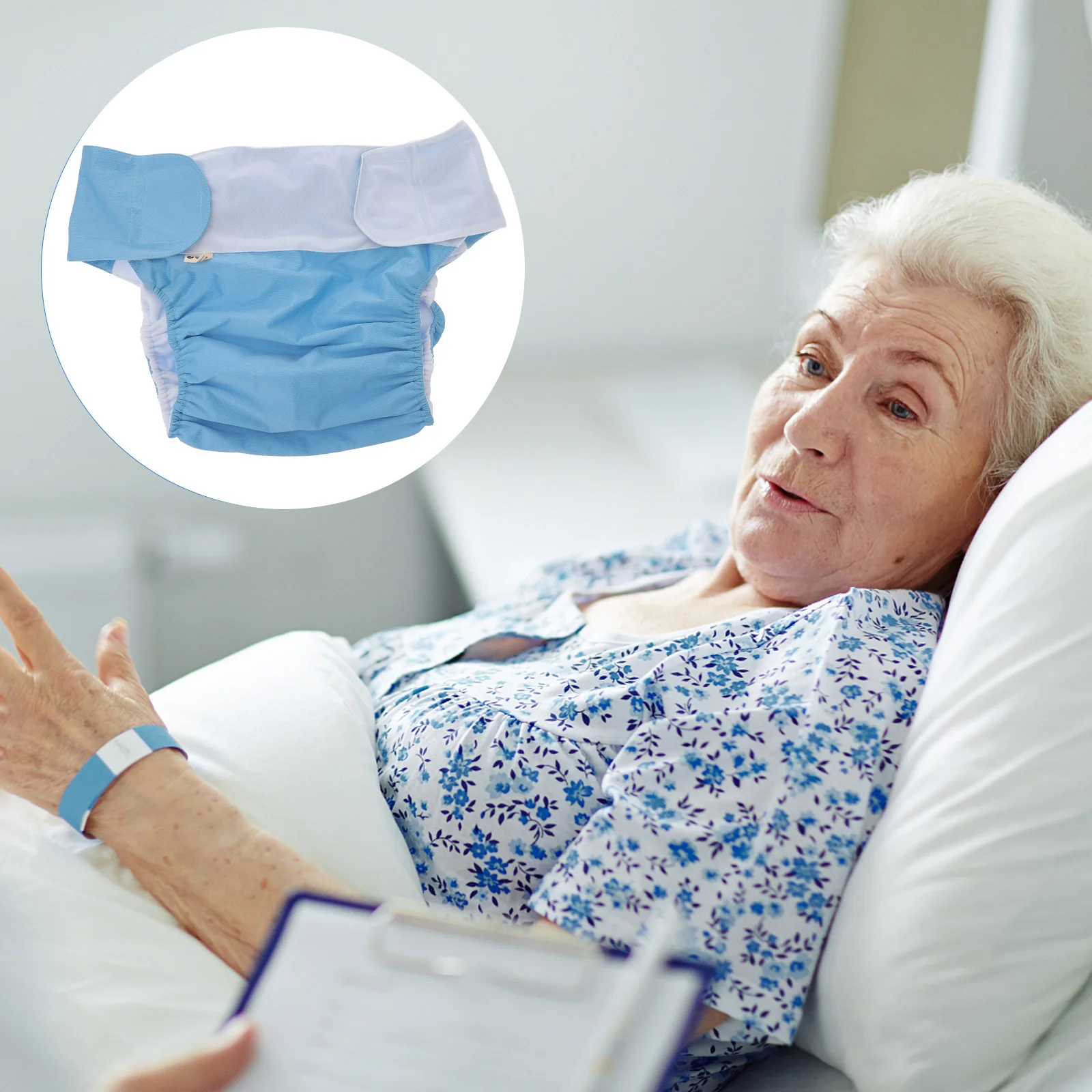 2-х шт. нижнее белье брюки на недержание моющиеся для пожилых людей Pañales Para Adultos