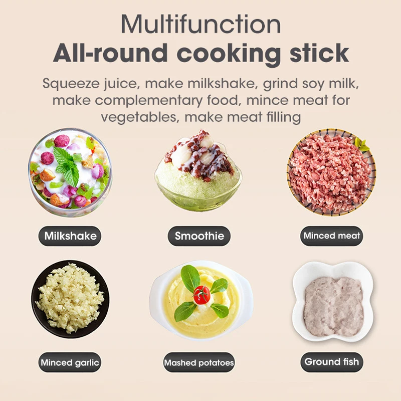 4 В 1 Электрический блендер кухонного миксера мясорубка ручной соковыжималка ручной яйцевзбиватель дробилка
