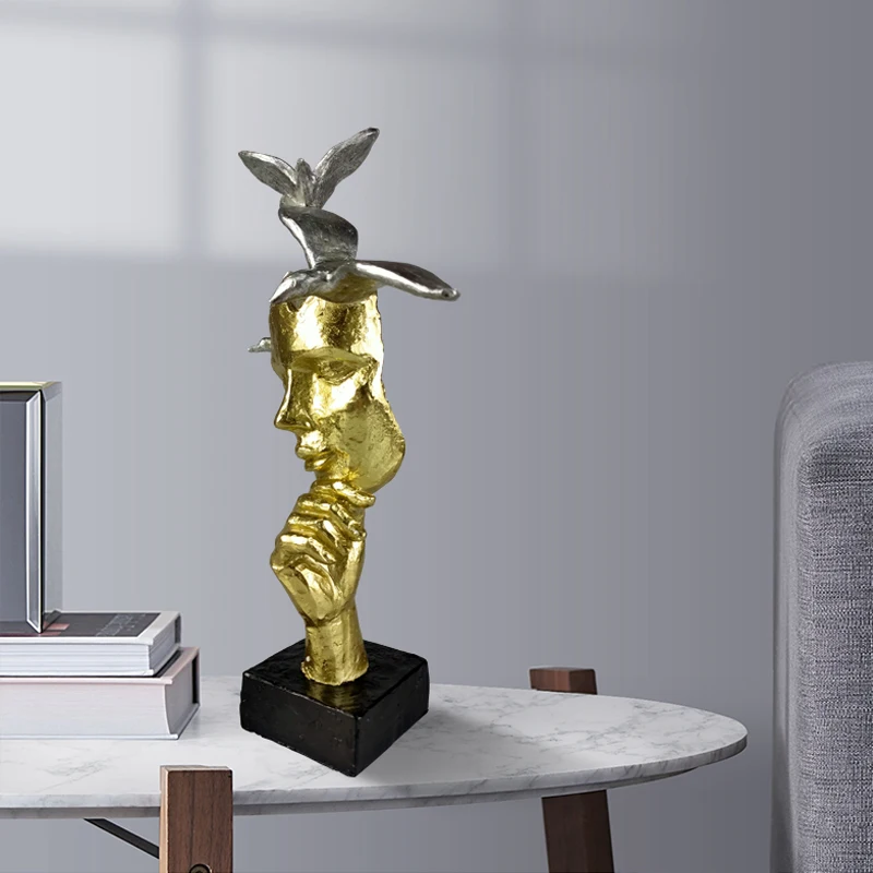 Статуэтки для украшения интерьера аксессуары стола статуэтки миниатюрный