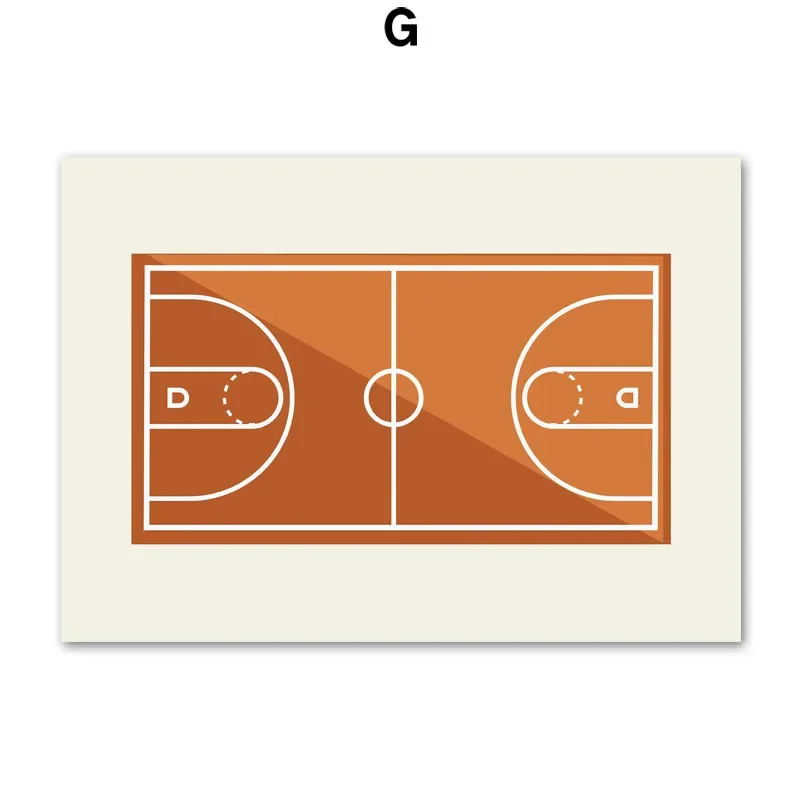 

Печать на холсте "Баскетбол"