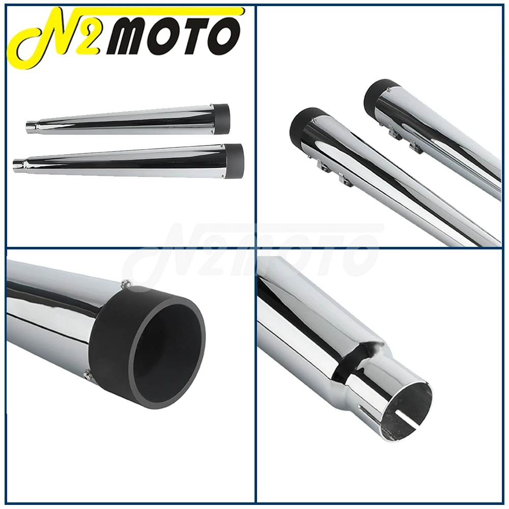 Мотоциклетный 4-дюймовый глушитель с вентиляционной трубой DB Killer для Harley Touring