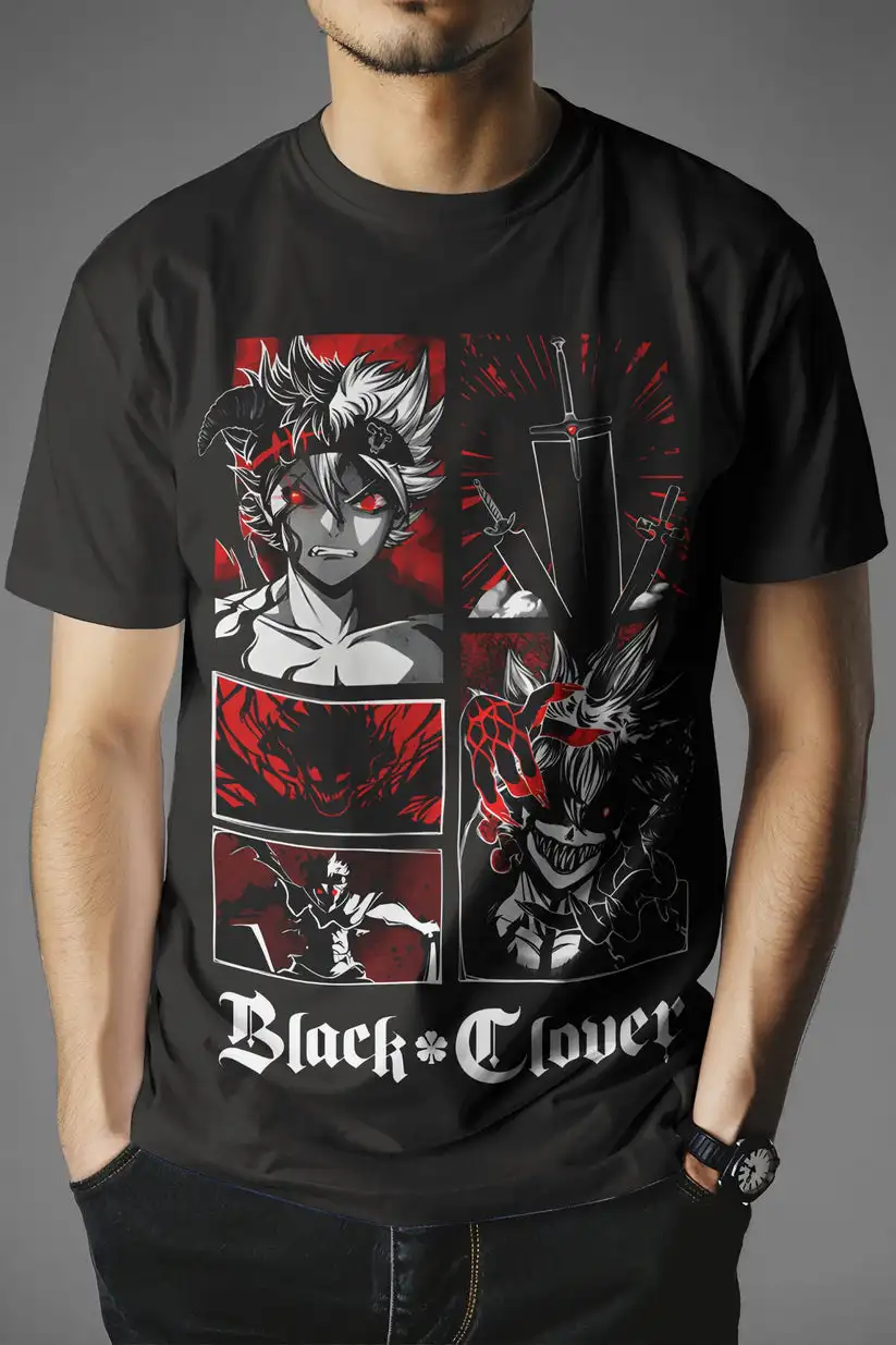 Фото Футболка Black Clover Asta Demon №4