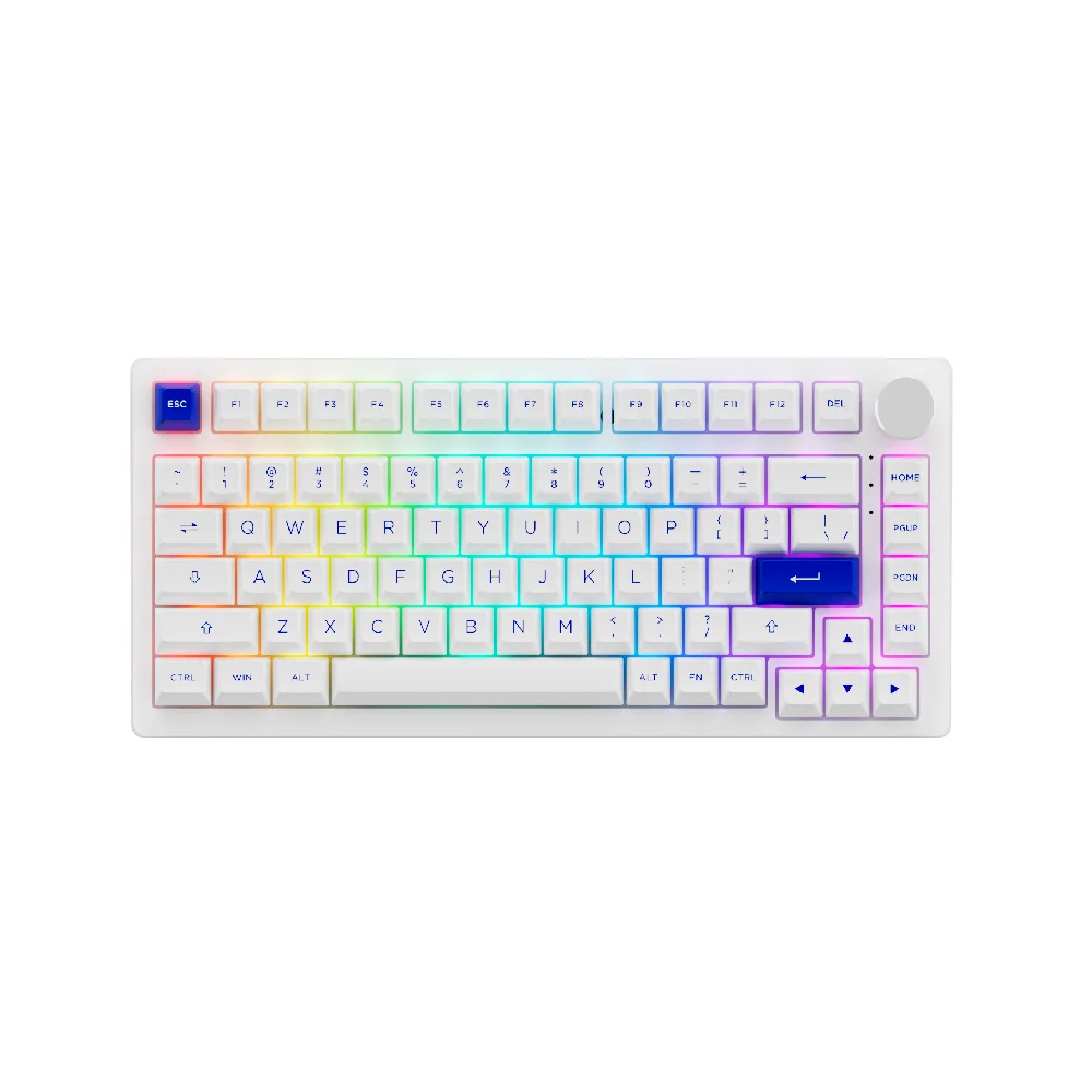 Клавиатура компьютерная AKKO PC75B Plus Механическая с RGB-подсветкой Bluetooth 5 0/2 4 ГГц |