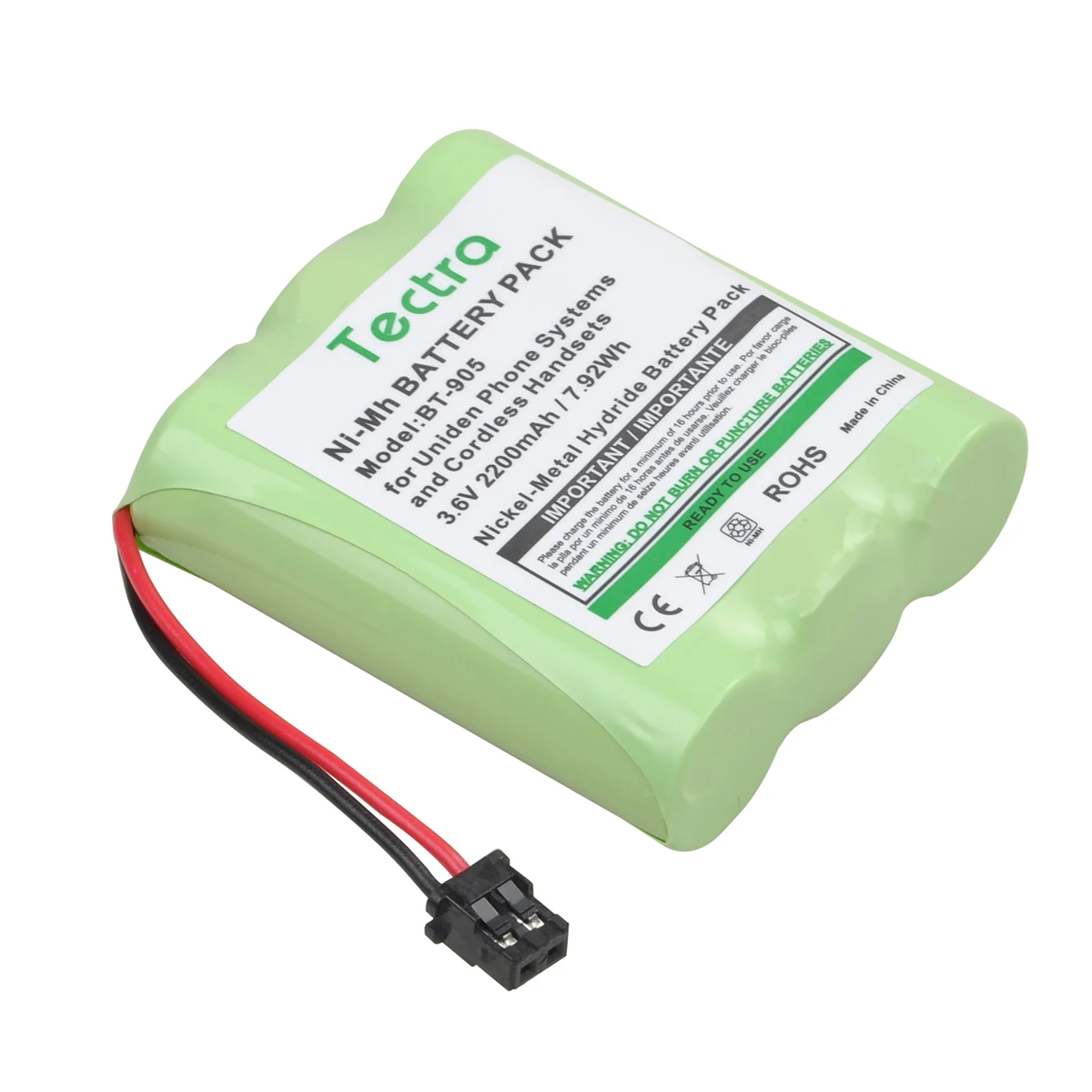 Аккумулятор для беспроводной трубки Uniden BT905 BT800 BT-1006 Panasonic P-P501 P-P508 AT&ampT 200 24032