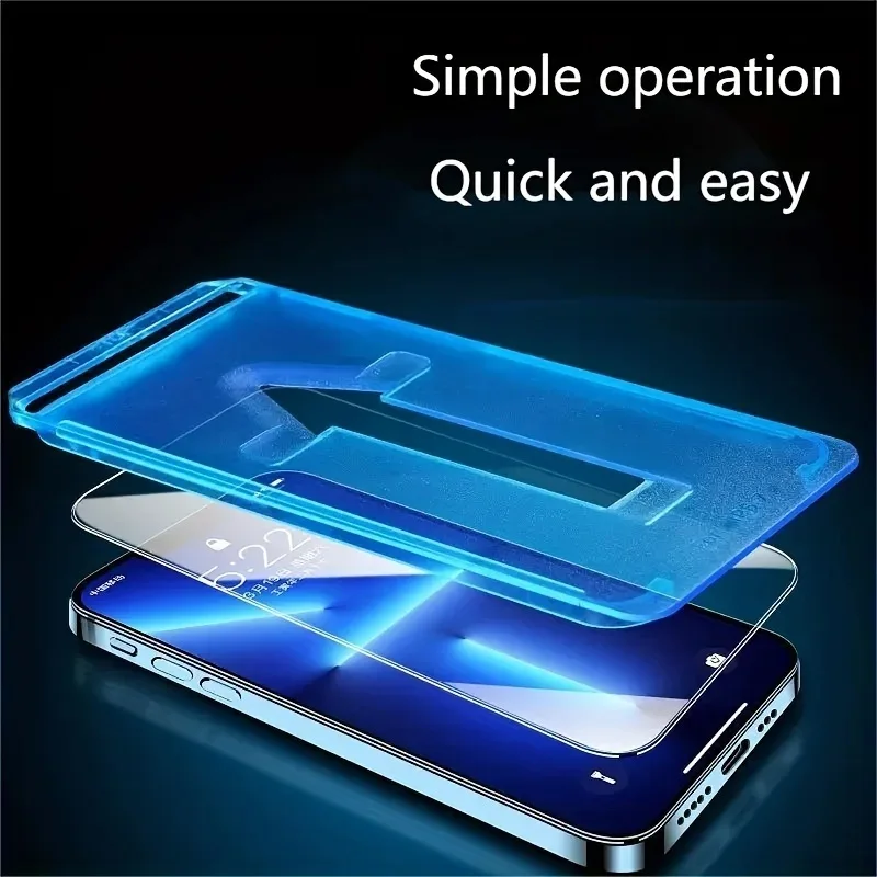 Фото Защитная пленка для экрана Oneclick с автоматической установкой для VIVO X200 Pro X100 Ultra X70 X80 X90 IQOO 12 11 Pro, пленка из закаленного стекла HD №3