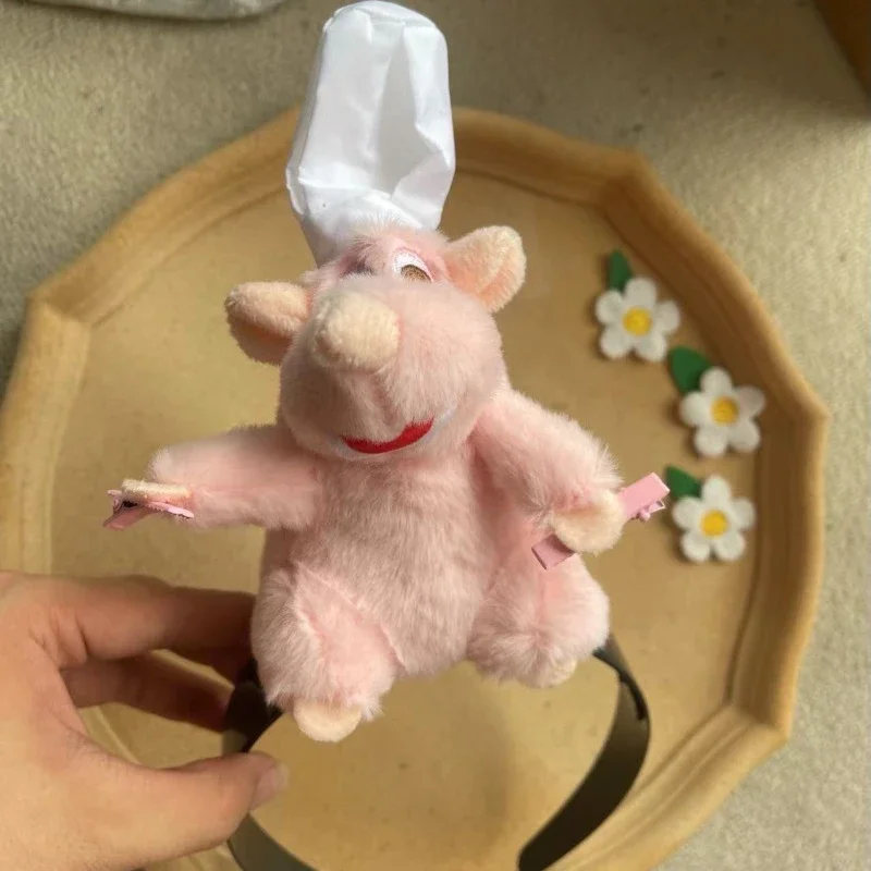 Плюшевая заколка для волос куклы Disney милый мультяшный аниме модный портативный