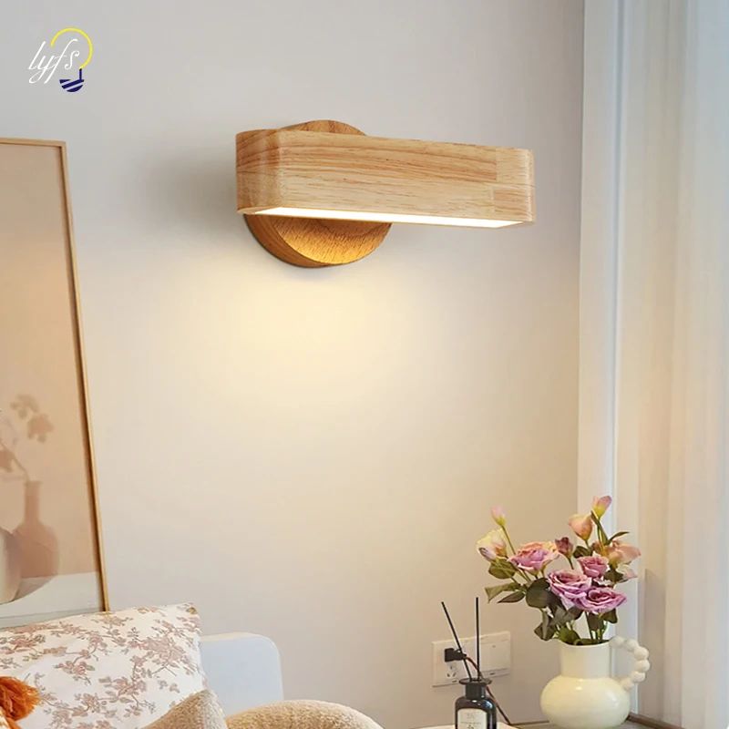 Скандинавская искусственная настенная лампа прикроватный светильник для