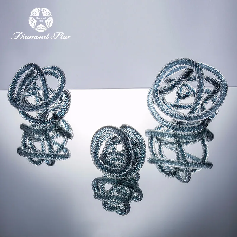 

Абстрактные стеклянные украшения, Современные художественные украшения для дома, гостиной, стола, креативные декоративные поделки из коно...