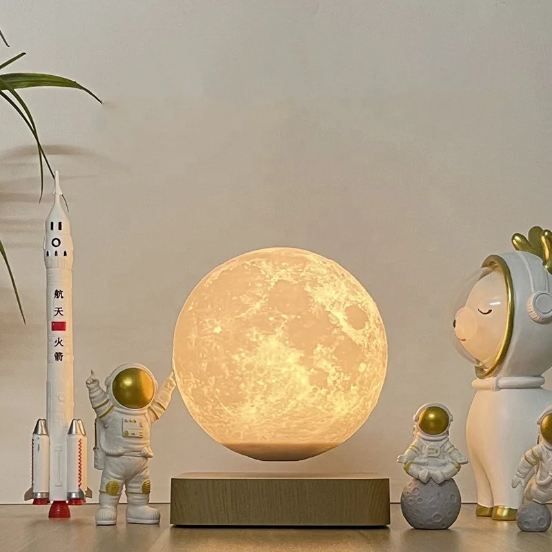 3D Magnetic Levitation Globe Night Light Floating World Map Ball Lamp Lighting Home Decoration levitating moon lamp