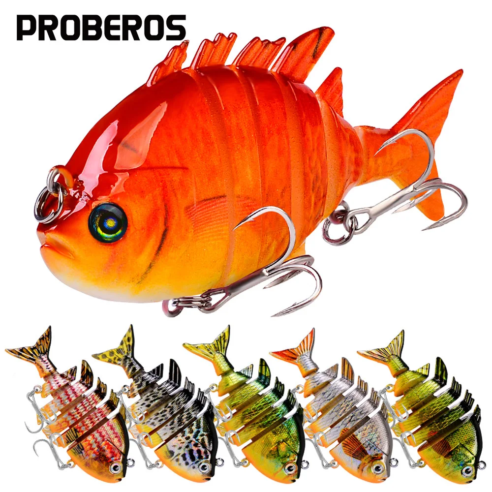 

Bronzing Painting Series Multi-segmented Fish 14.5g/8cm Luo Feiyu Plastic Hard Bait Bionic Bait Luya Artificial Bait