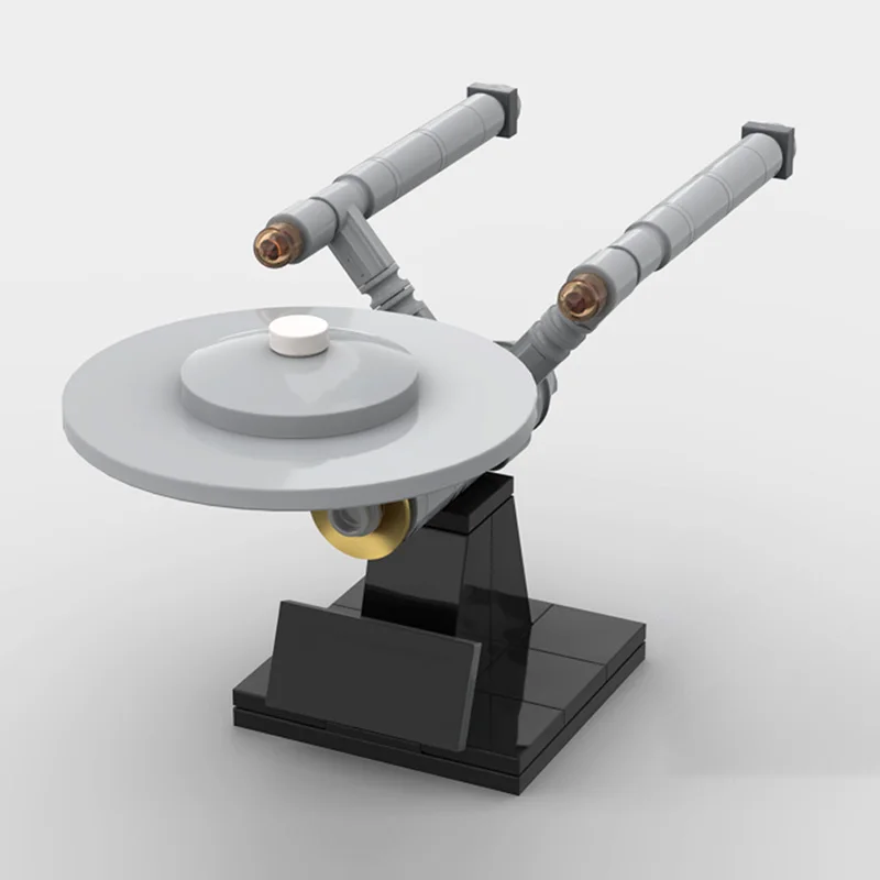 Строительные блоки MOC Space Star NCC-1701 Вселенная план USS предприятие звезды Звездный