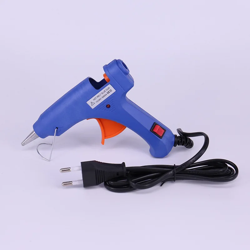 

20W EU US Plug Mini Hot Melt Glue Gun Industrial Mini Guns Thermo Electric Heat Temperature DIY Power Tool