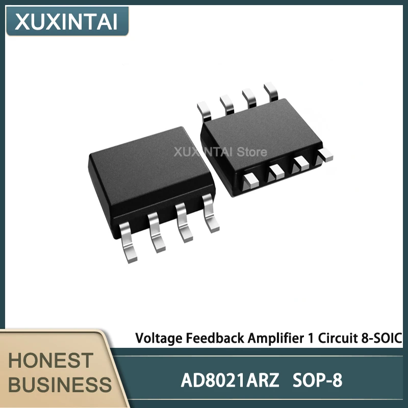 

20Pcs/Lot AD8021ARZ AD8021 Voltage Feedback Amplifier 1 Circuit 8-SOIC