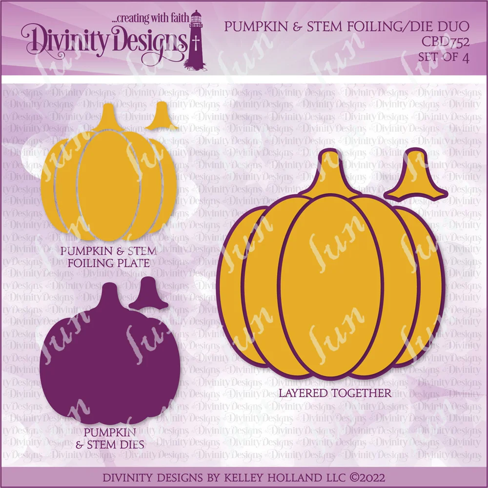 

Christmas Pumpkin Stem Hot Foil Plates and Cutting Dies Diy Scrapbooking Photo Album Decorative Embossing Paper Card Handmade