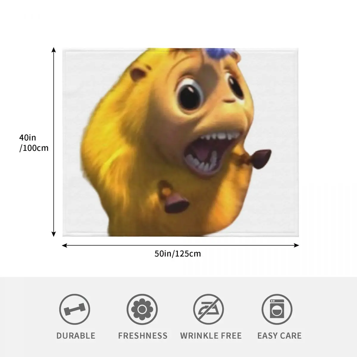 Фото Плед Katie Horton Hears a Who, легкий, мягкий, всесезонный, для кровати №4