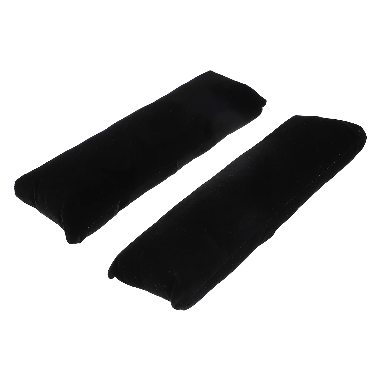 

2 Pcs Jewelry Display Pillows Flannelette Watch Cushion Bracelet Supporting Pad
