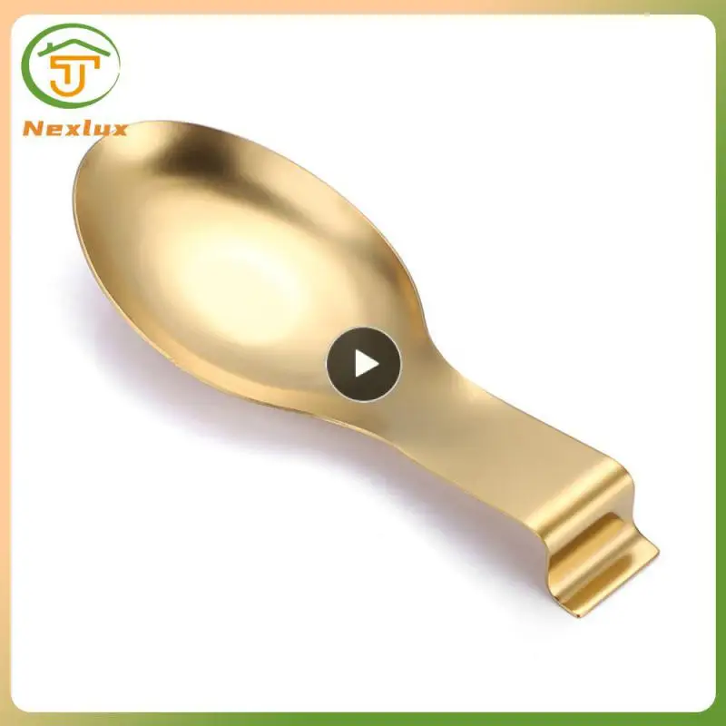 

Stainless Steel Spoon Titanium Rust Prevention Kitchen Utensils Rose Gold No Slip Tray Spoon Restaurant Supplies Hot Pot Spoon