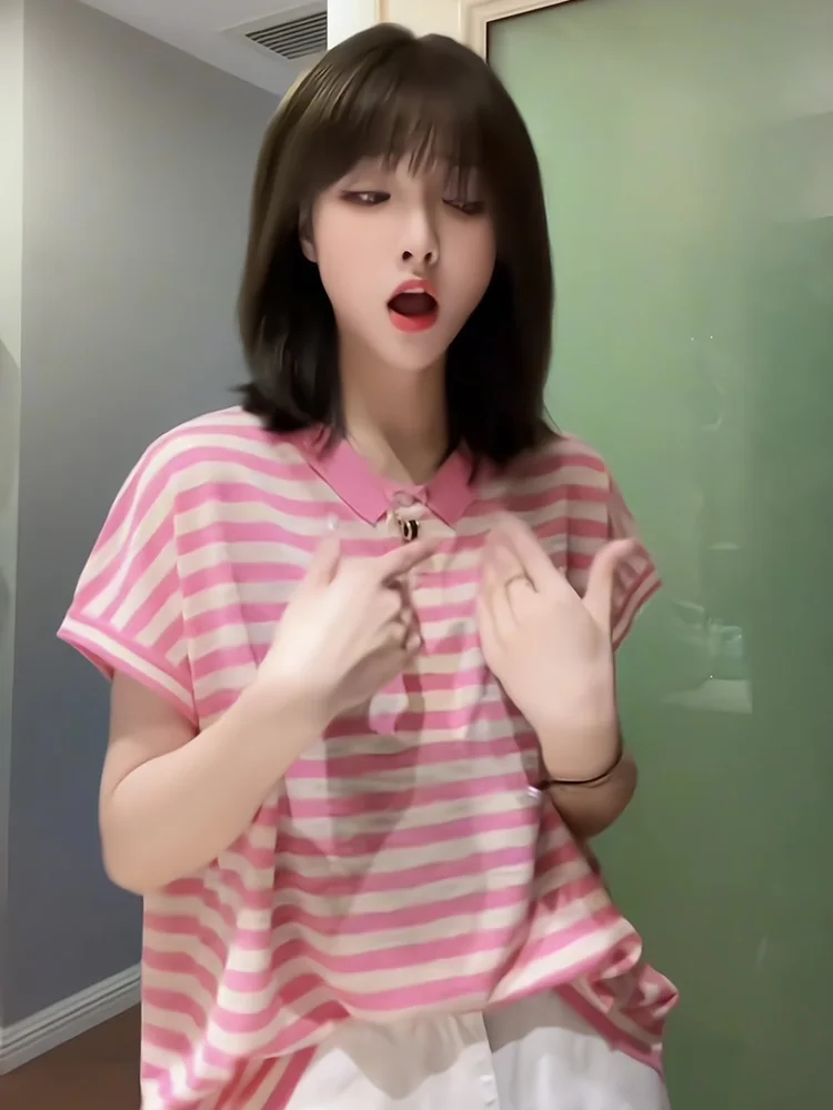 Оригинальные европейские товары 2024 летняя новая свободная повседневная