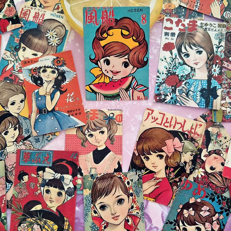 

32Pcs/Pack Japanese Cartoon Anime Stickers Crafts and Scrapbooking Stickers Kids Book Decorative Sticker DIY Stationery