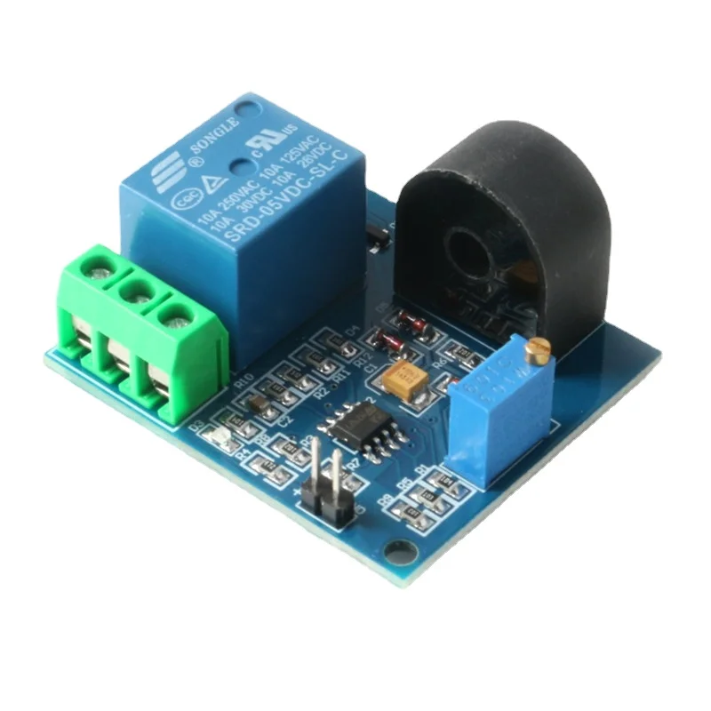 

AC Current Sensor 5V Relay Module High Precision Current ZMCT103C Transformer Detection Board Sensor Module
