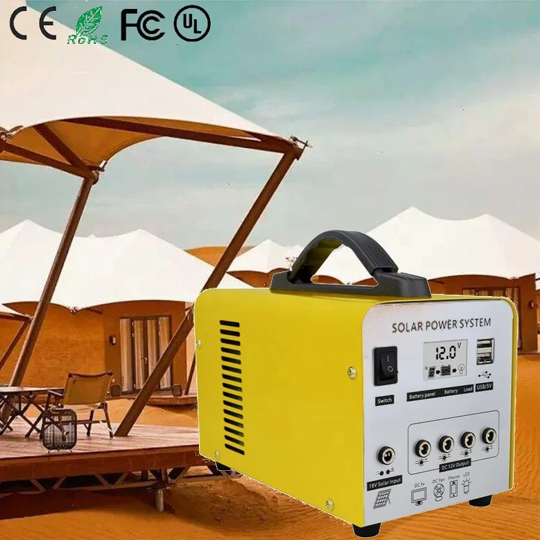 

Portable Solar Power Generator 540Wh Solar Energy Storage System Inverter type for Camping, RV, Outdoors, Off-Grid