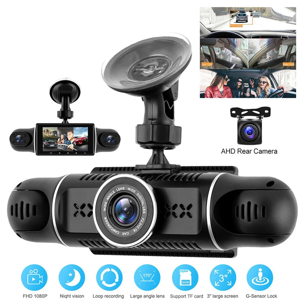 

Автомобильный видеорегистратор, 1080P, Wi-Fi, угол обзора 170 °