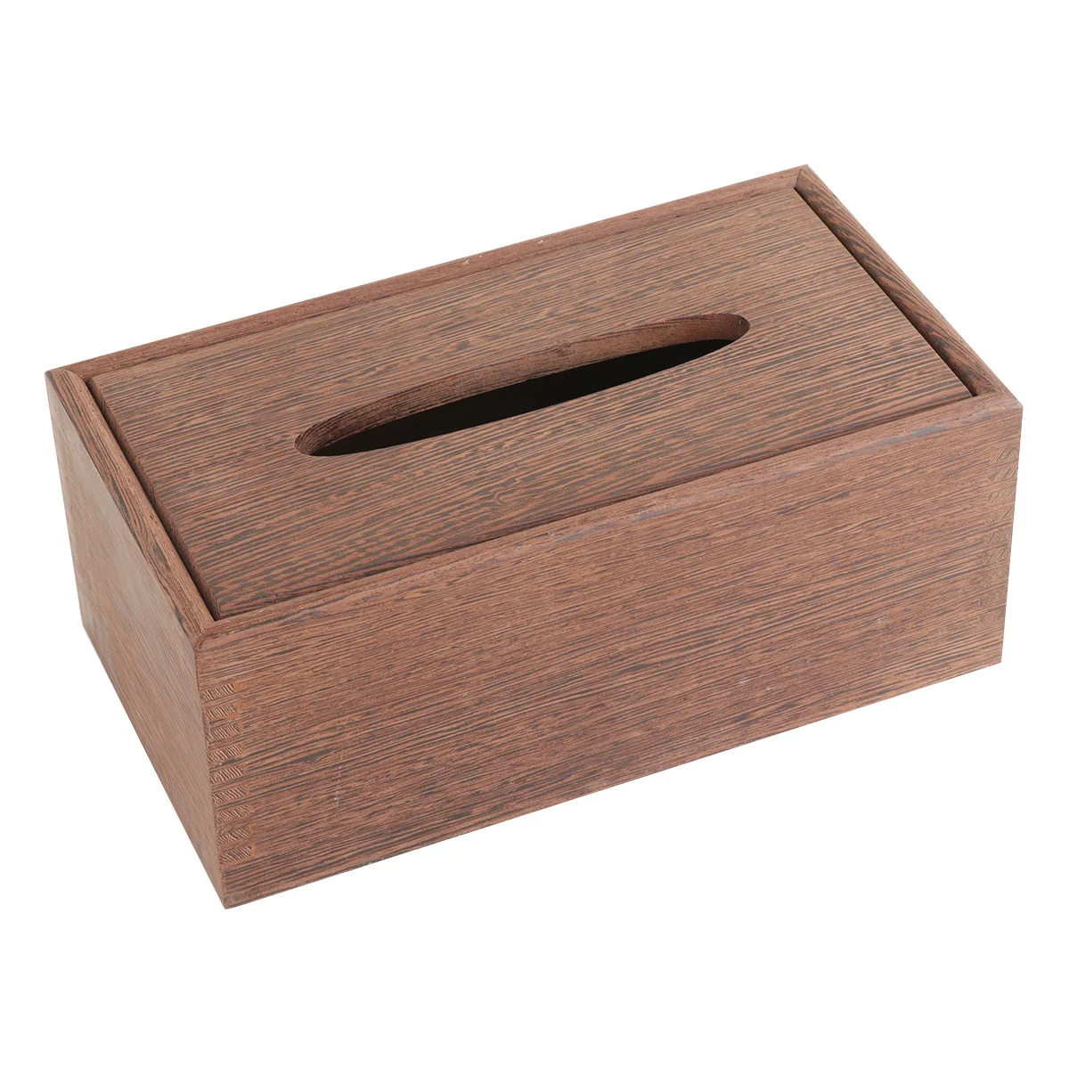 

1PC Wooden Tissue Box Natural Napkin Case Paper Towel Box Household Supply for Shop Home Office