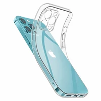 ultra thin clear case for iphone 11 12 13 pro xs max xr x soft tpu silicone for iphone 8 7 6 plus 13 mini back cover phone case