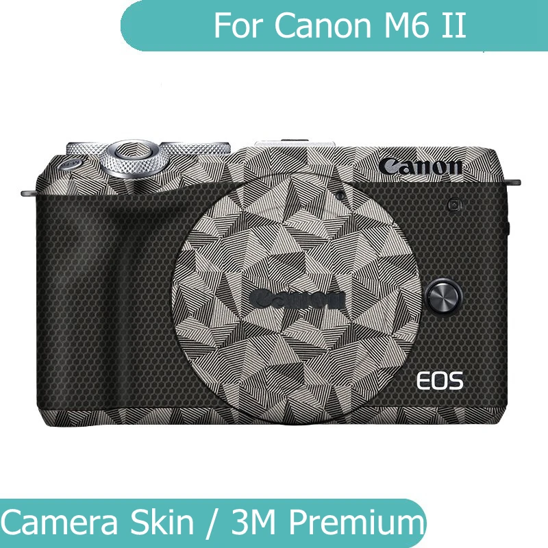 

M6 II Camera Sticker Coat Wrap Protective Film Body Protector Skin For Canon EOS M6II M6M2 M6 MARK2 M2 MARKII MARK II 2